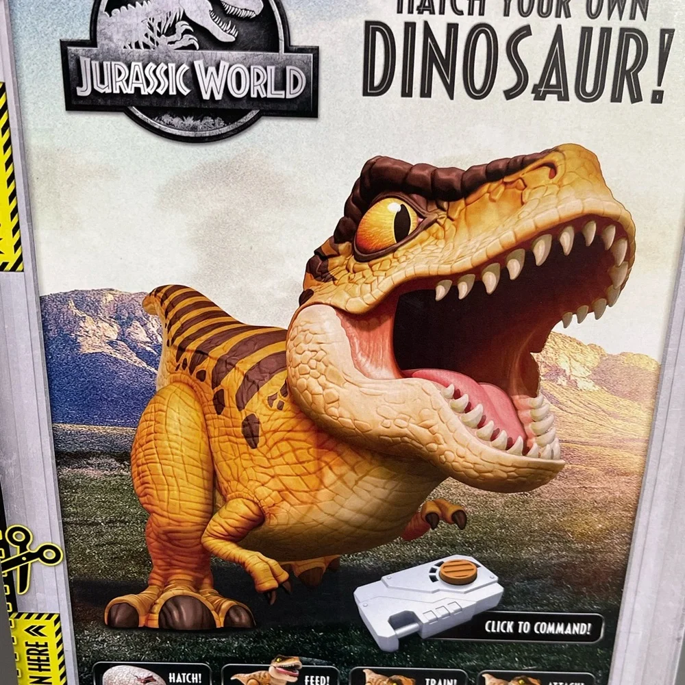 Jurassic World Primal Hatch T. Rex Tyrannosaurus Rex Dinosaur Baby Egg Toy NIB